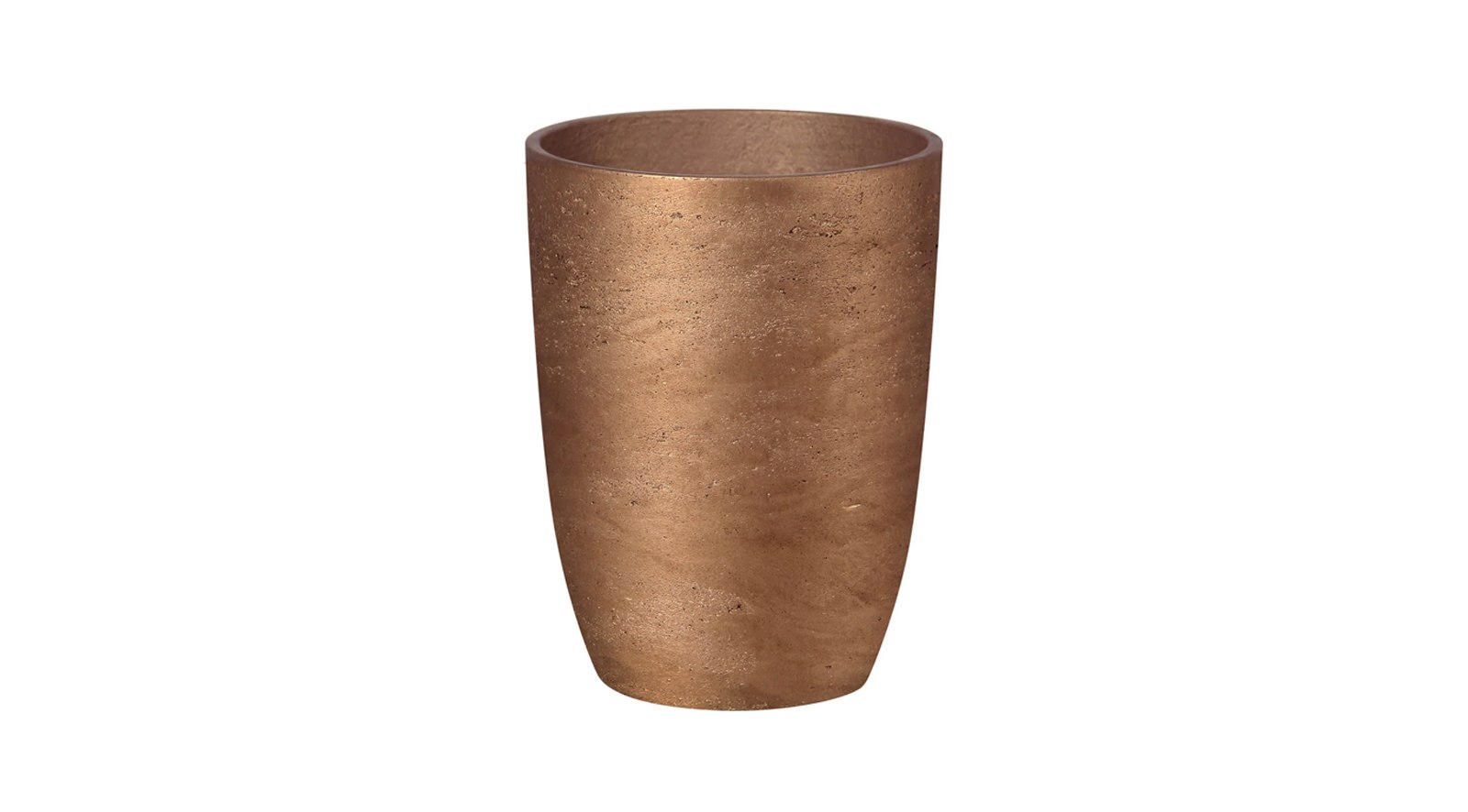 Mineral Small Tapered Vase - Metallic Bronze - Image 2