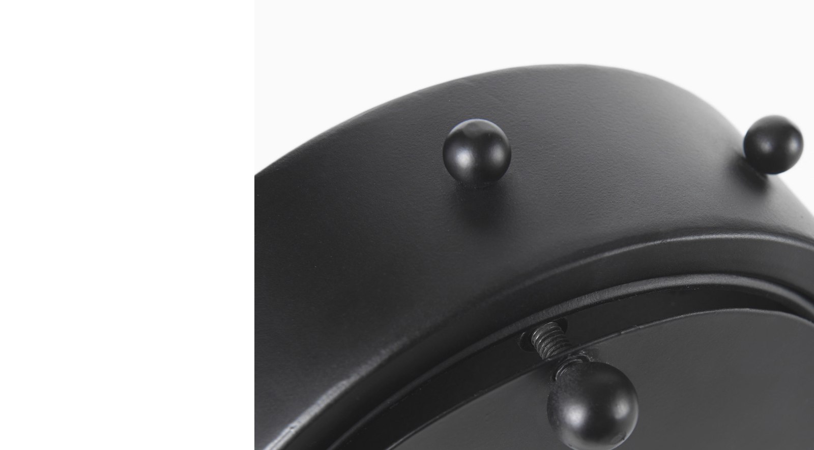 Marian Oval Table Clock Black - Image 9