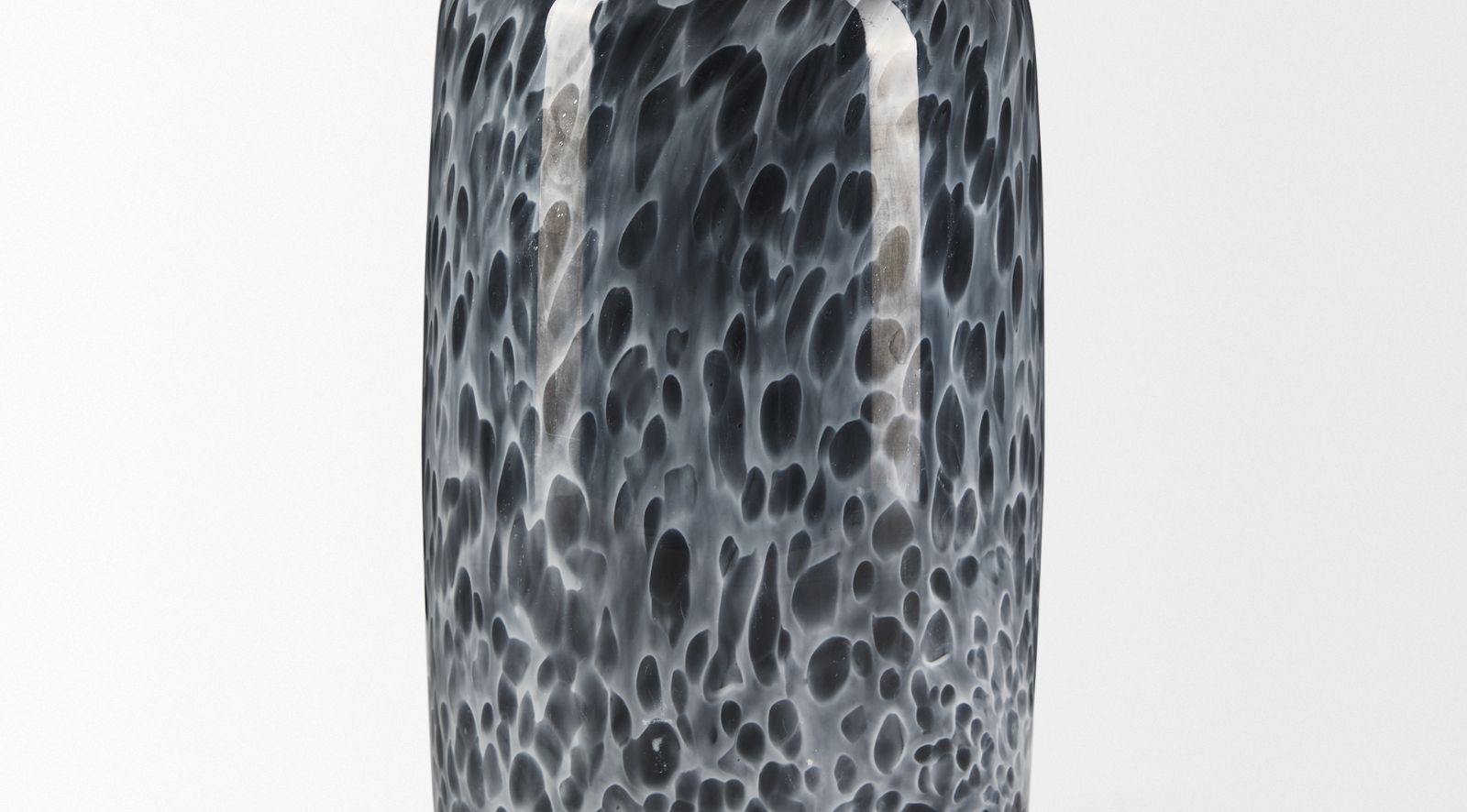 Masai Black Glass Vase-Medium - Image 3