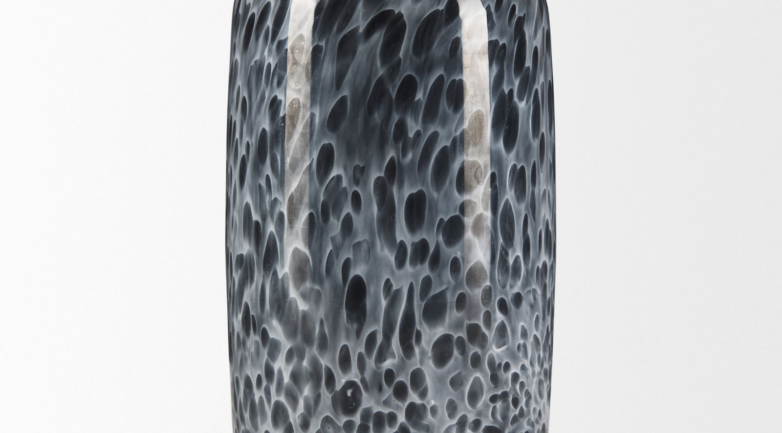 Masai Black Glass Vase-Medium - Image 4