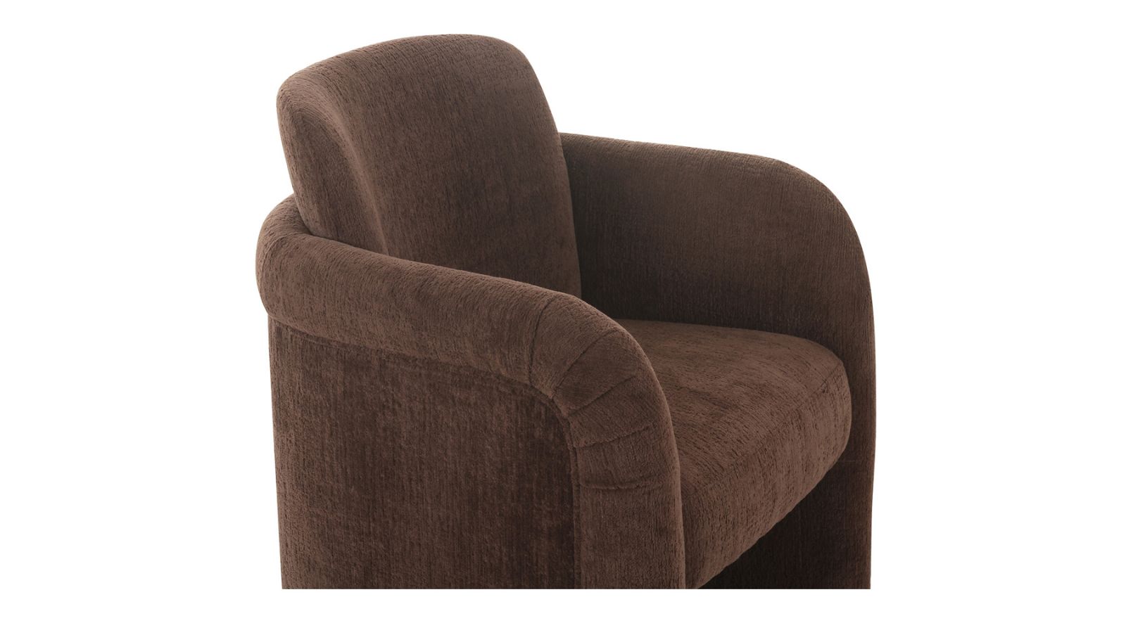 Mesto Dining Chair-Dark Brown - Image 3