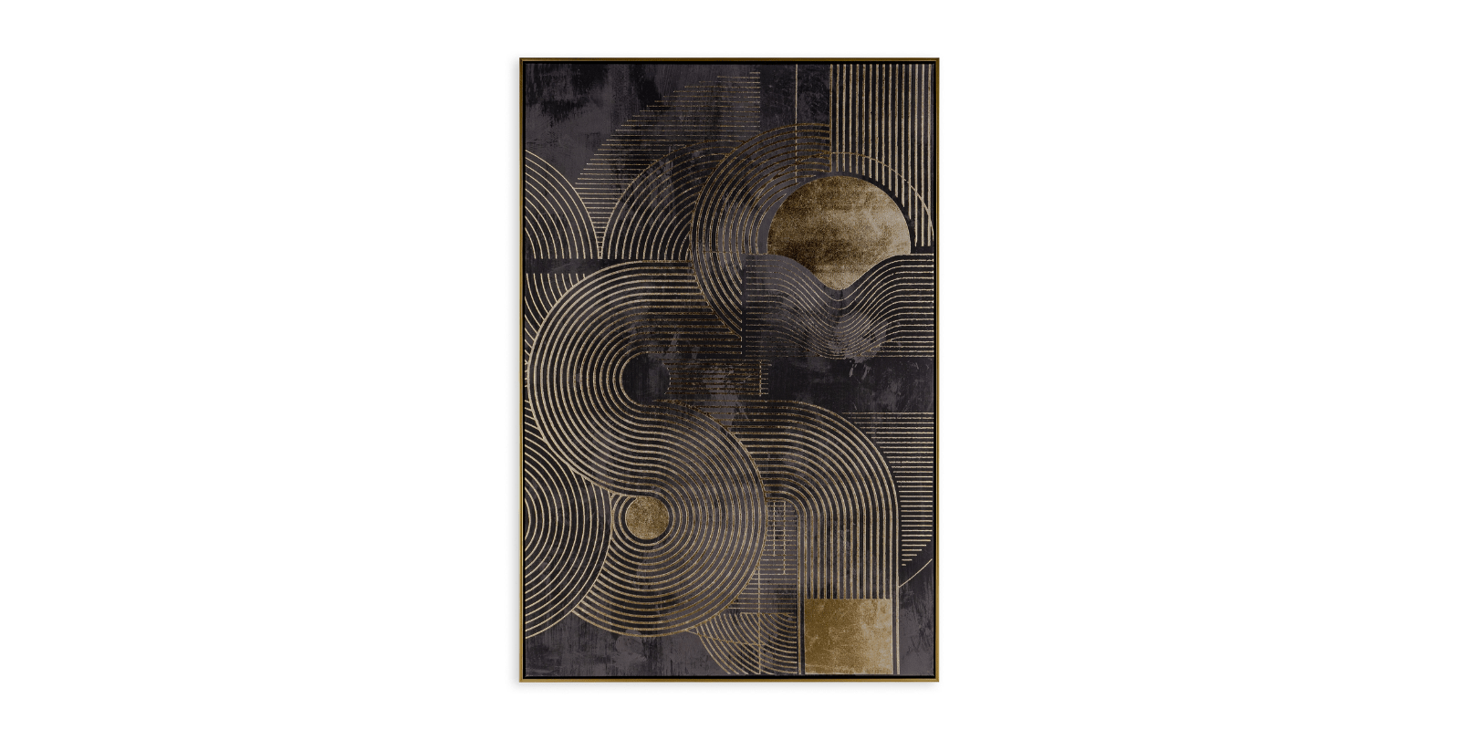 Midnight Radiance, Hand Painted Giclee