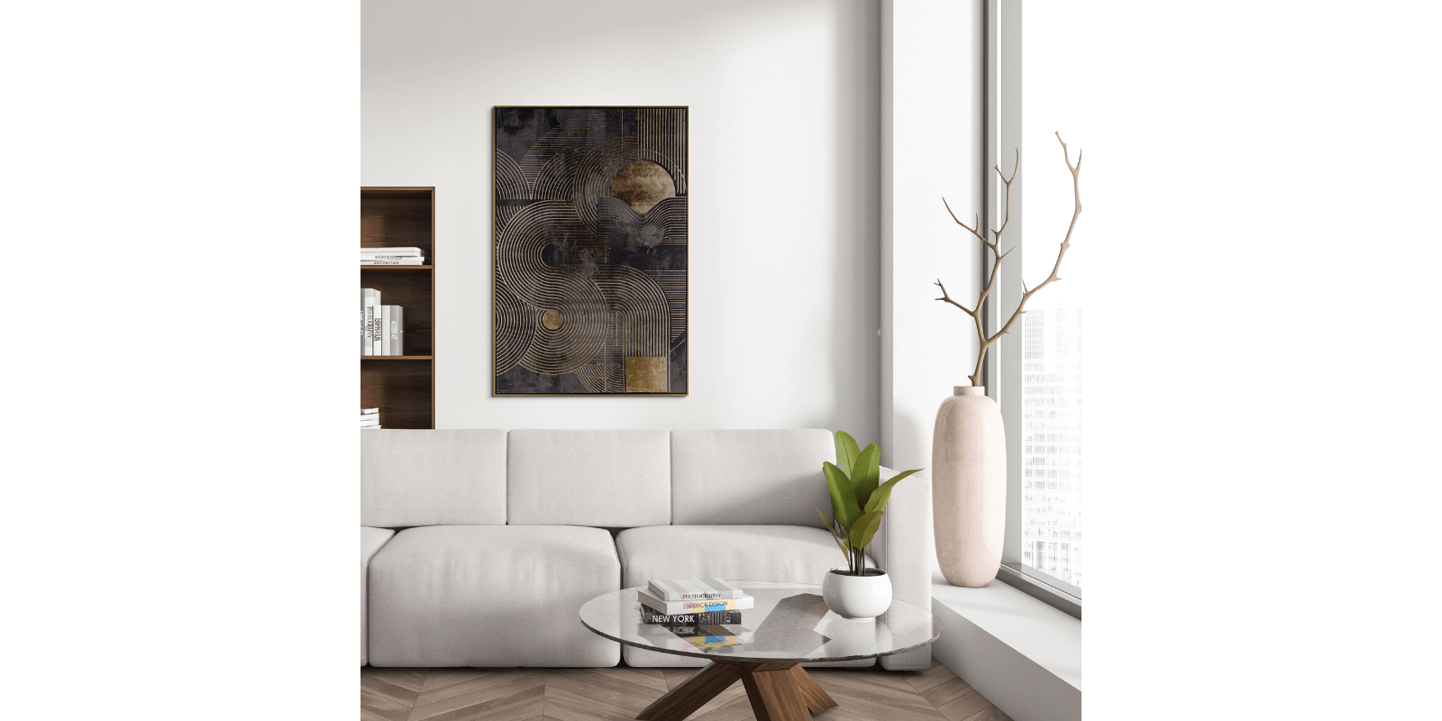 Midnight Radiance, Hand Painted Giclee - Image 11