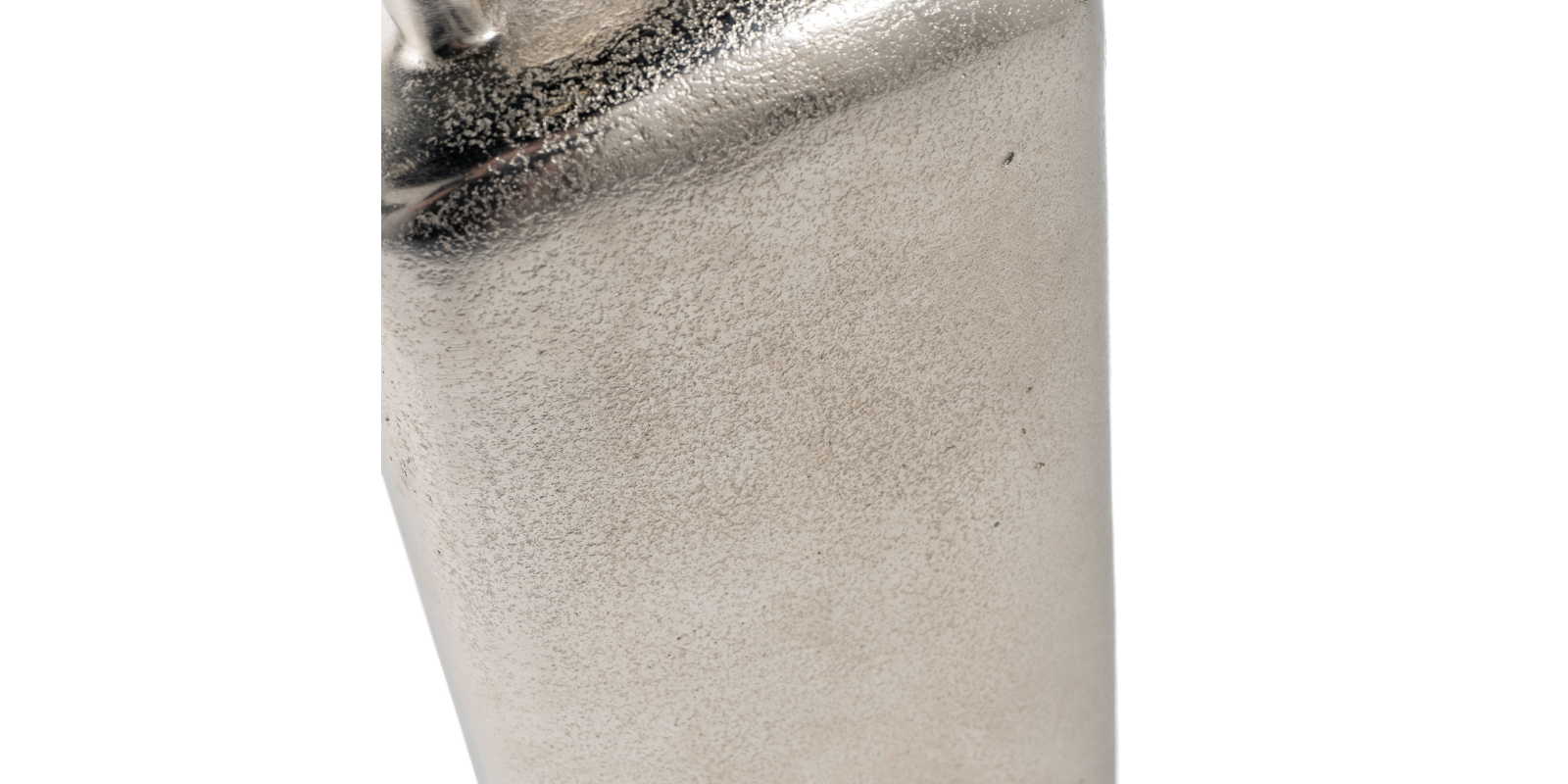 Miller Metal Vase, Large Nickel - Image 2