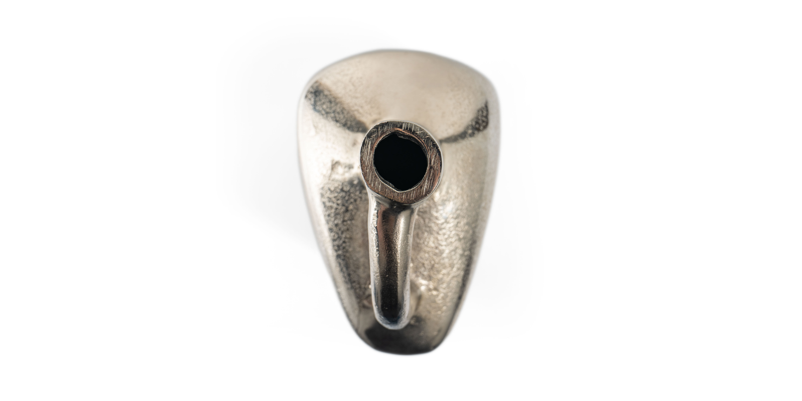 Miller Metal Vase, Large Nickel - Image 7