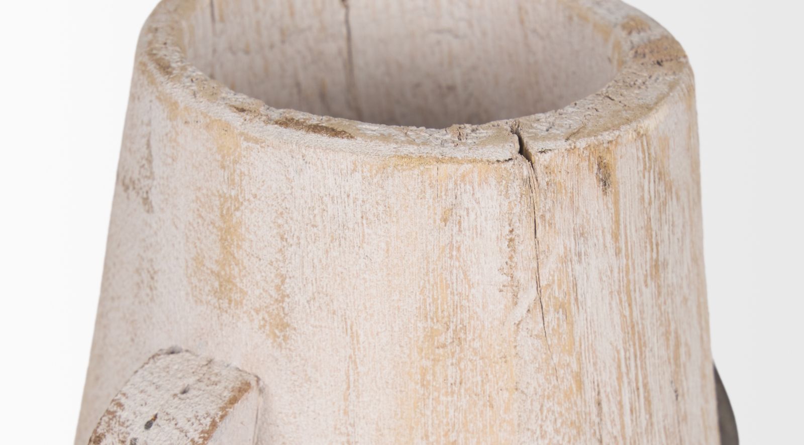 Monique Wooden Pot-Small - Image 6