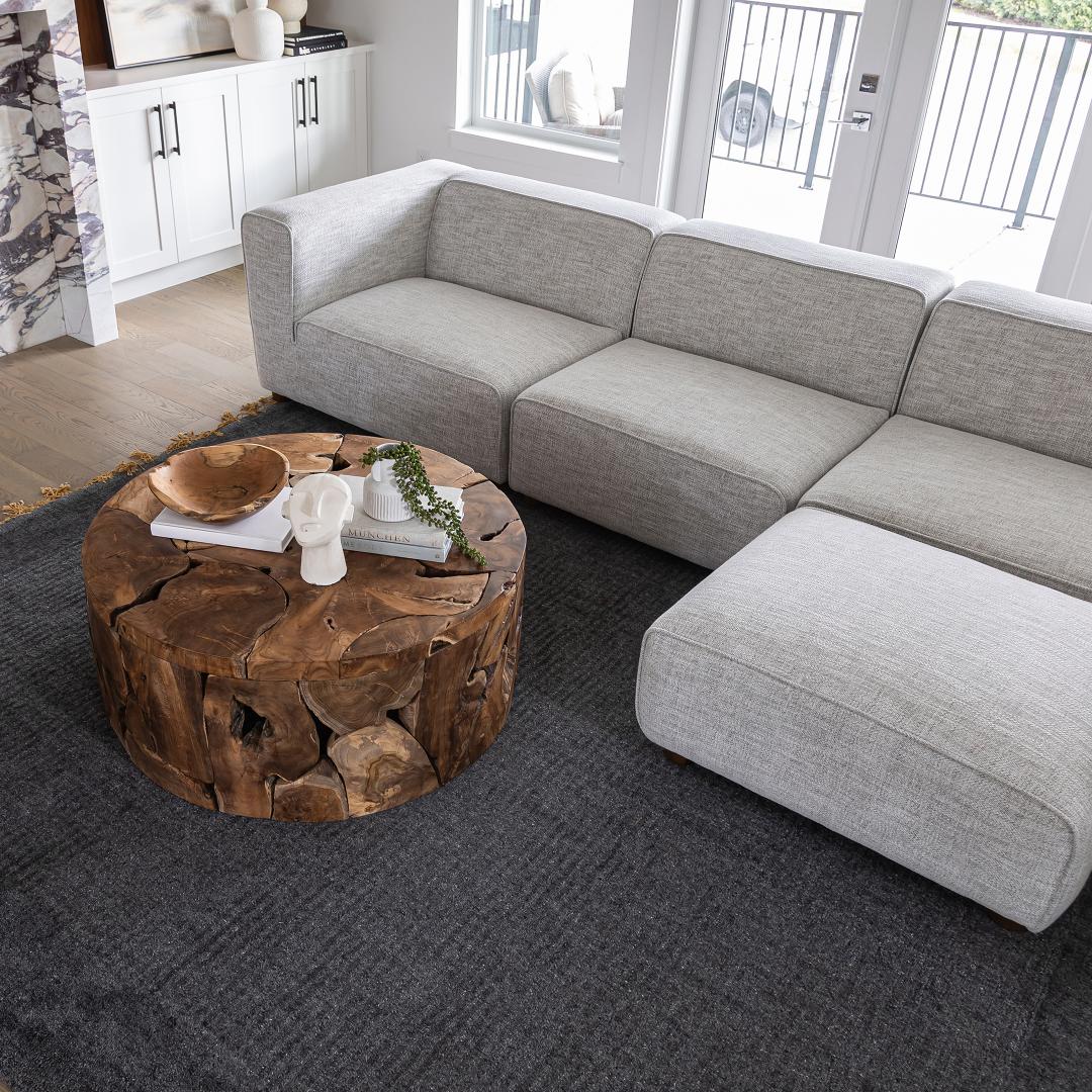 Kayu Flow Round Coffee Table - Image 7