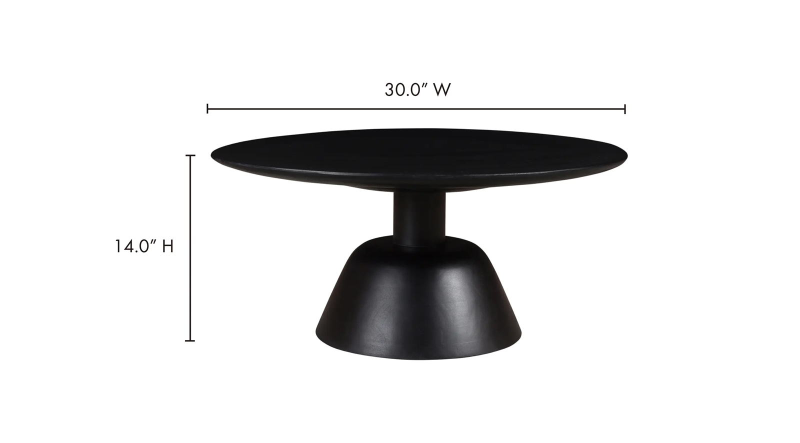 Nels Coffee Table- Black - Image 6