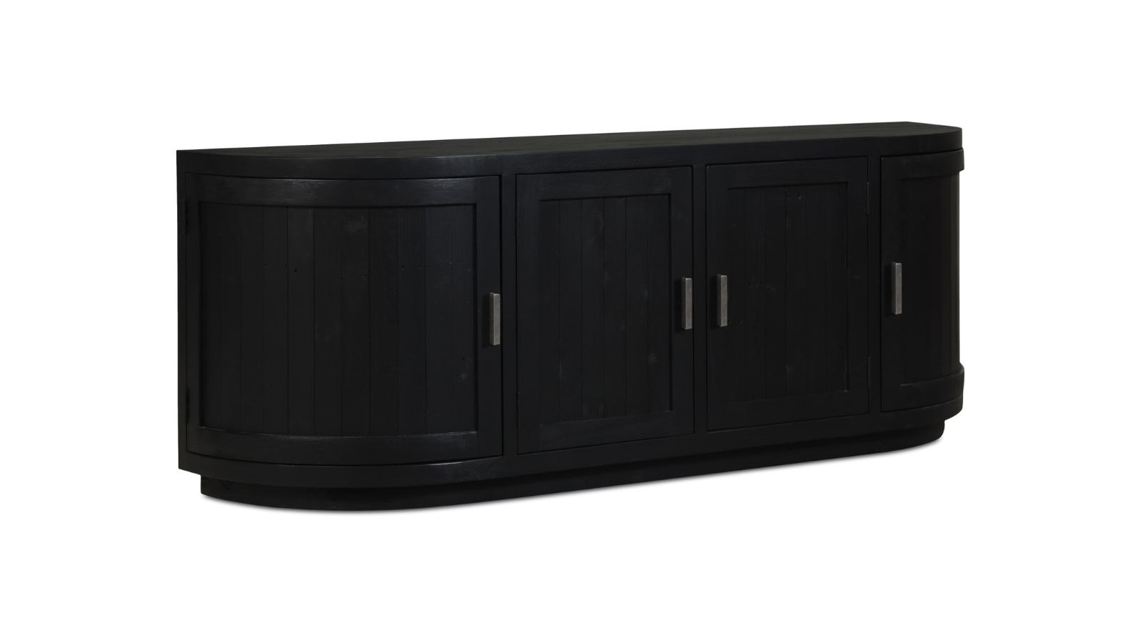 Nicola Media Cabinet- Black - Image 4