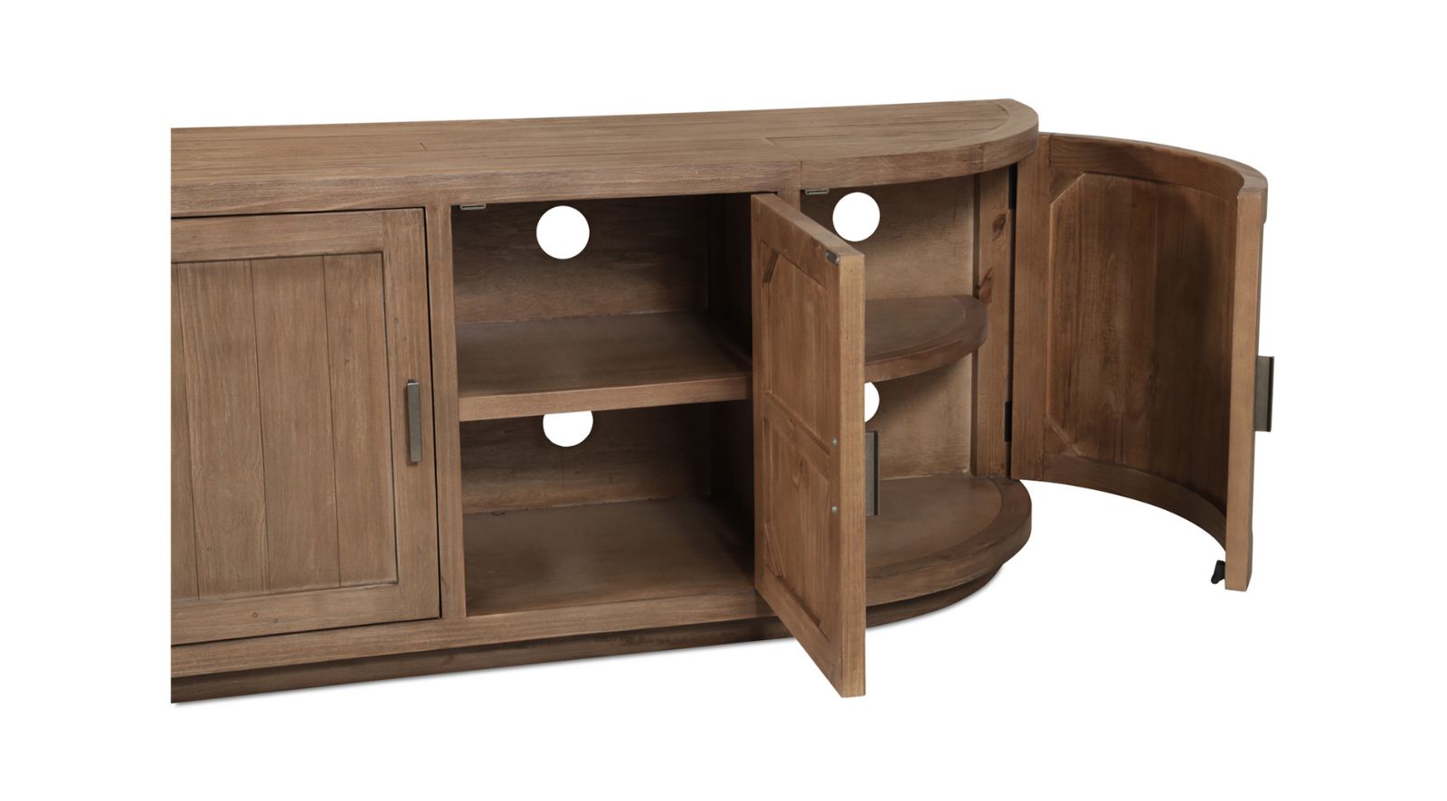 Nicola Media Cabinet- Natural - Image 6