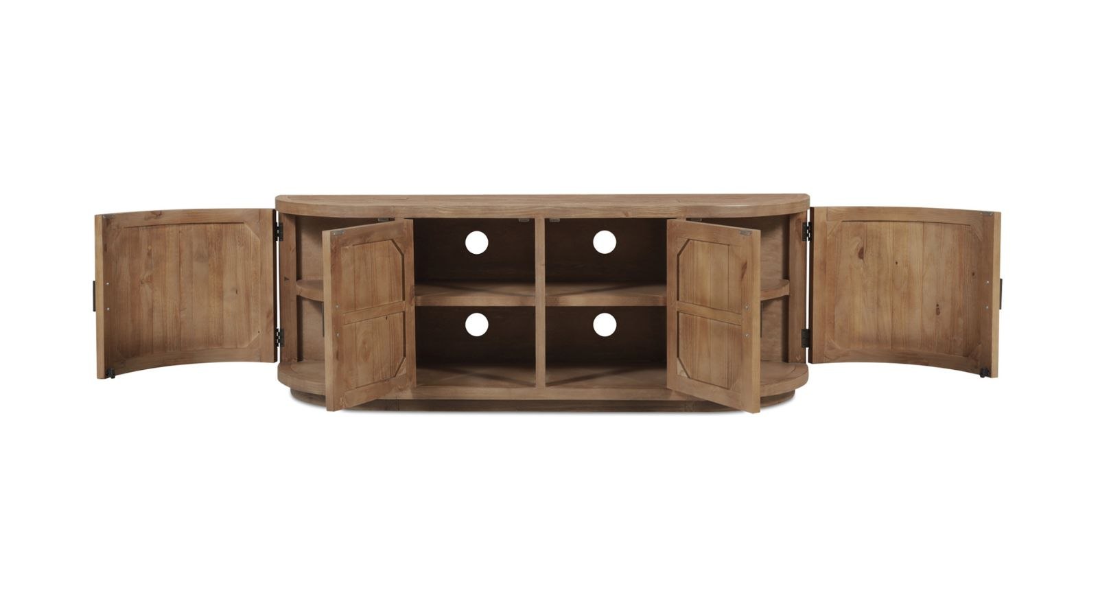 Nicola Media Cabinet- Natural - Image 9