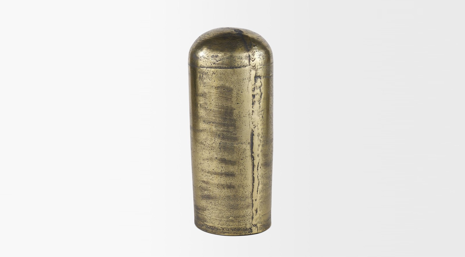 Quonset Brass Ornament Long Tall - Image 3