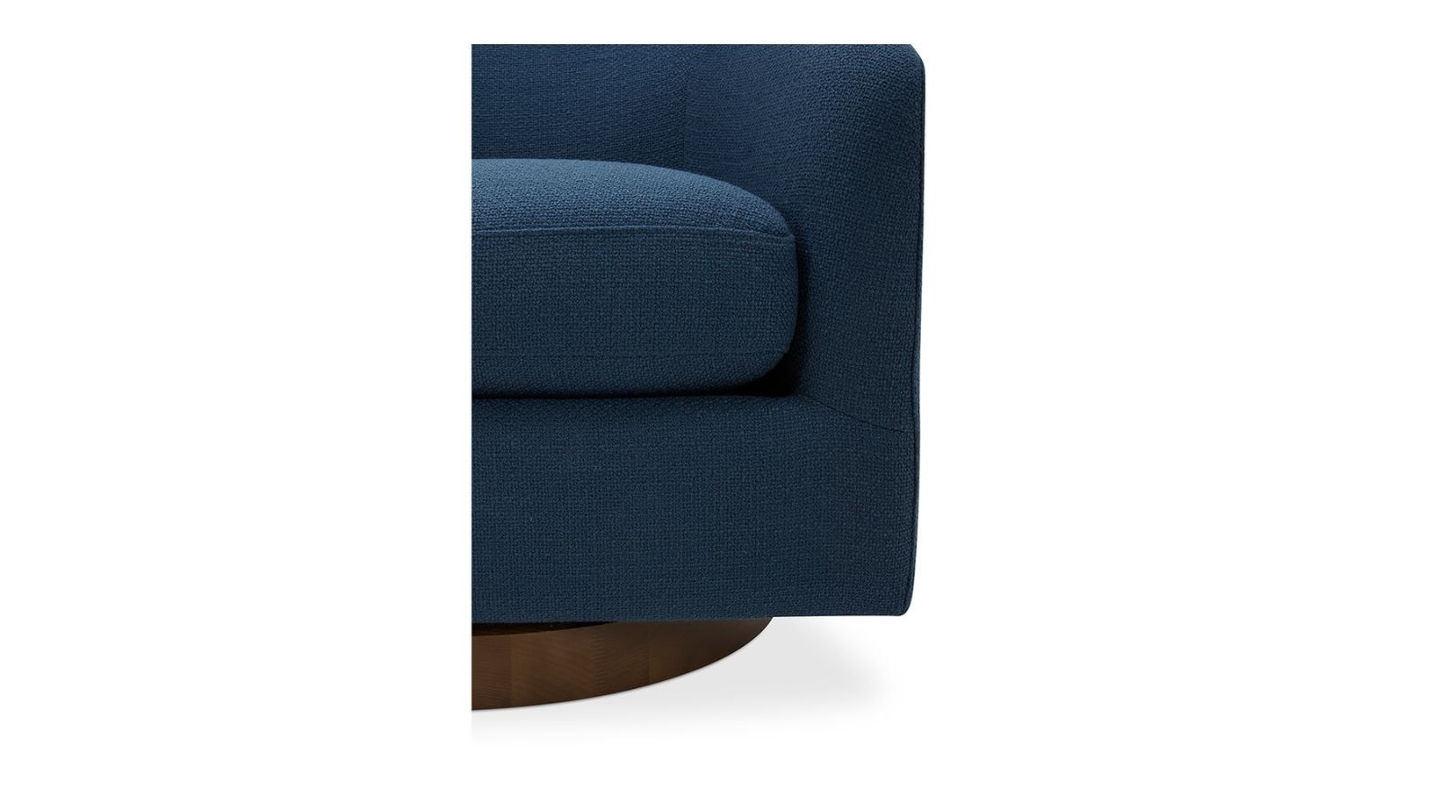 Oscy Swivel Chair- Dark Atlantic - Image 7