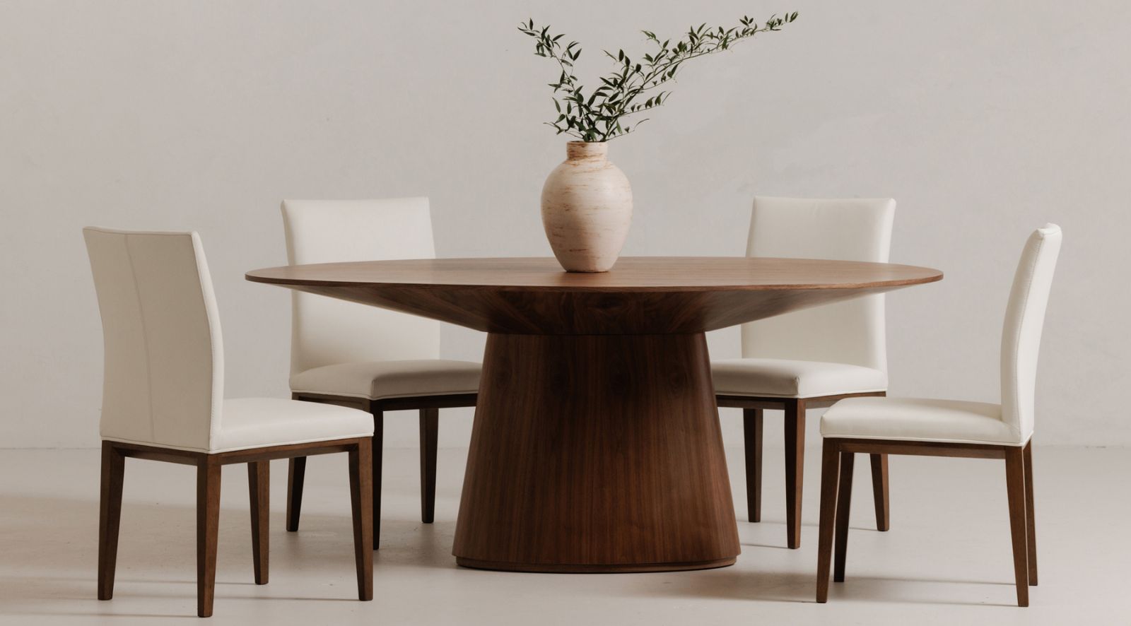 Otago Oval Dining Table-Brown - Image 2