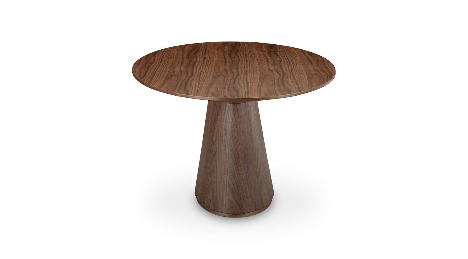 Otago Oval Dining Table-Brown - Image 4