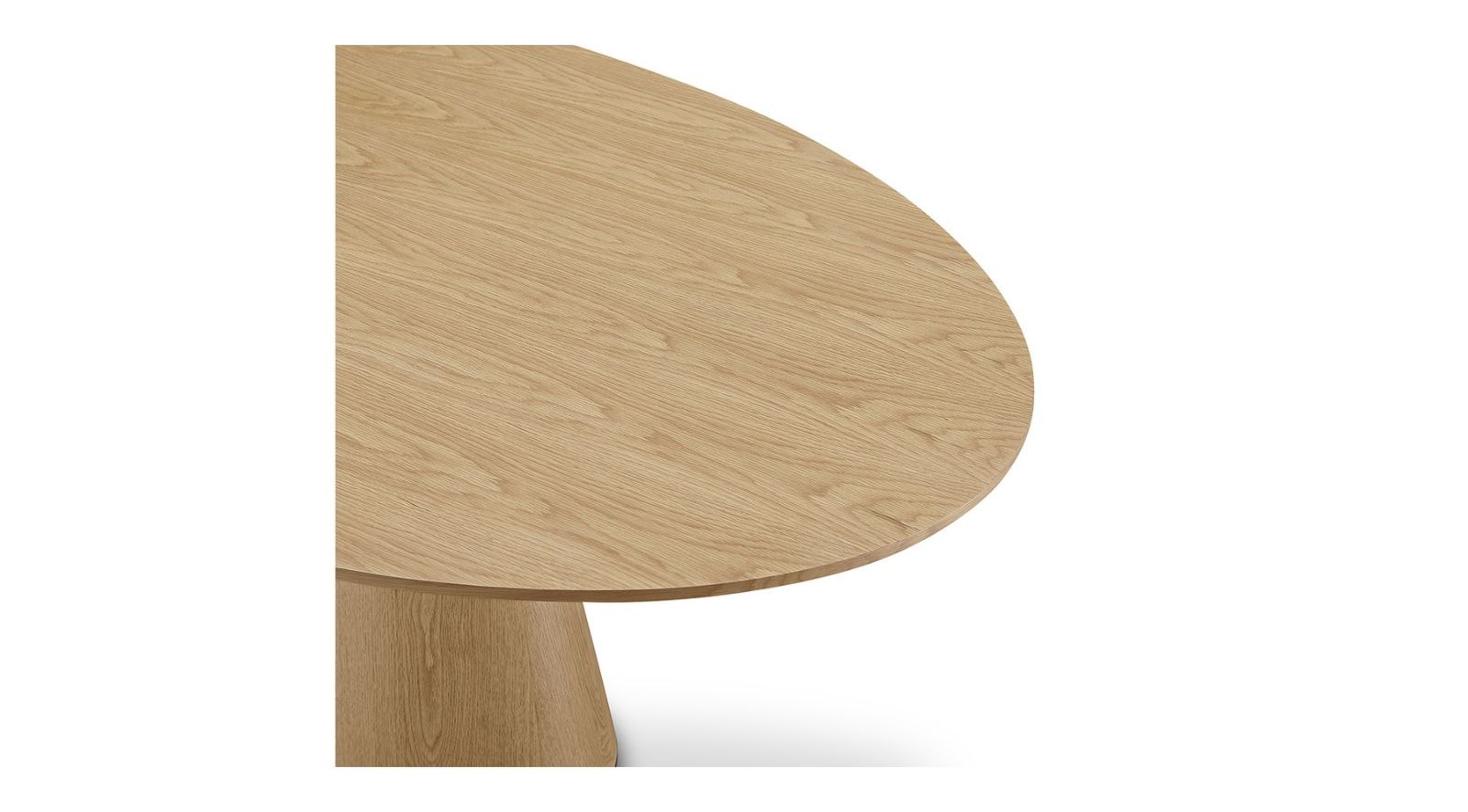 Otago Oval Dining Table-Oak - Image 3