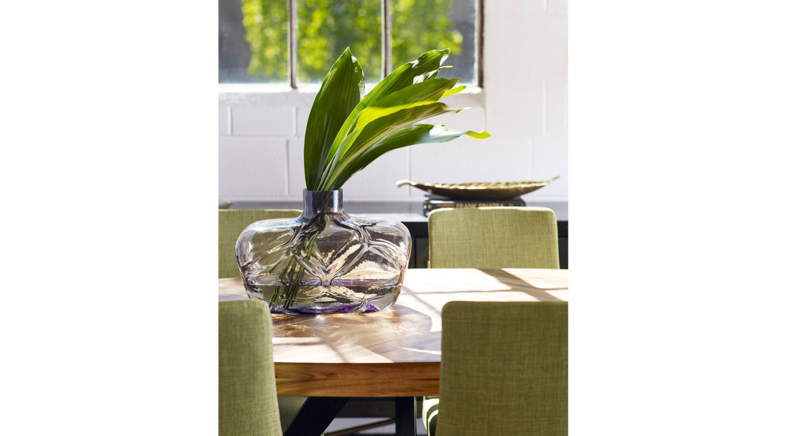 Parq Oval Dining Table- Amber - Image 7