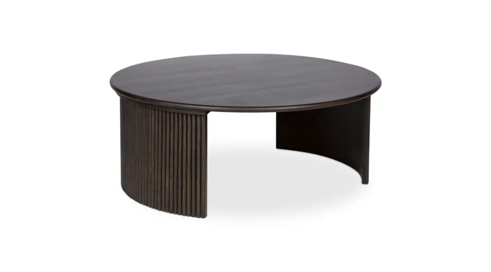 PENNY COFFEE TABLE LARGE DARK BROWN - Image 3
