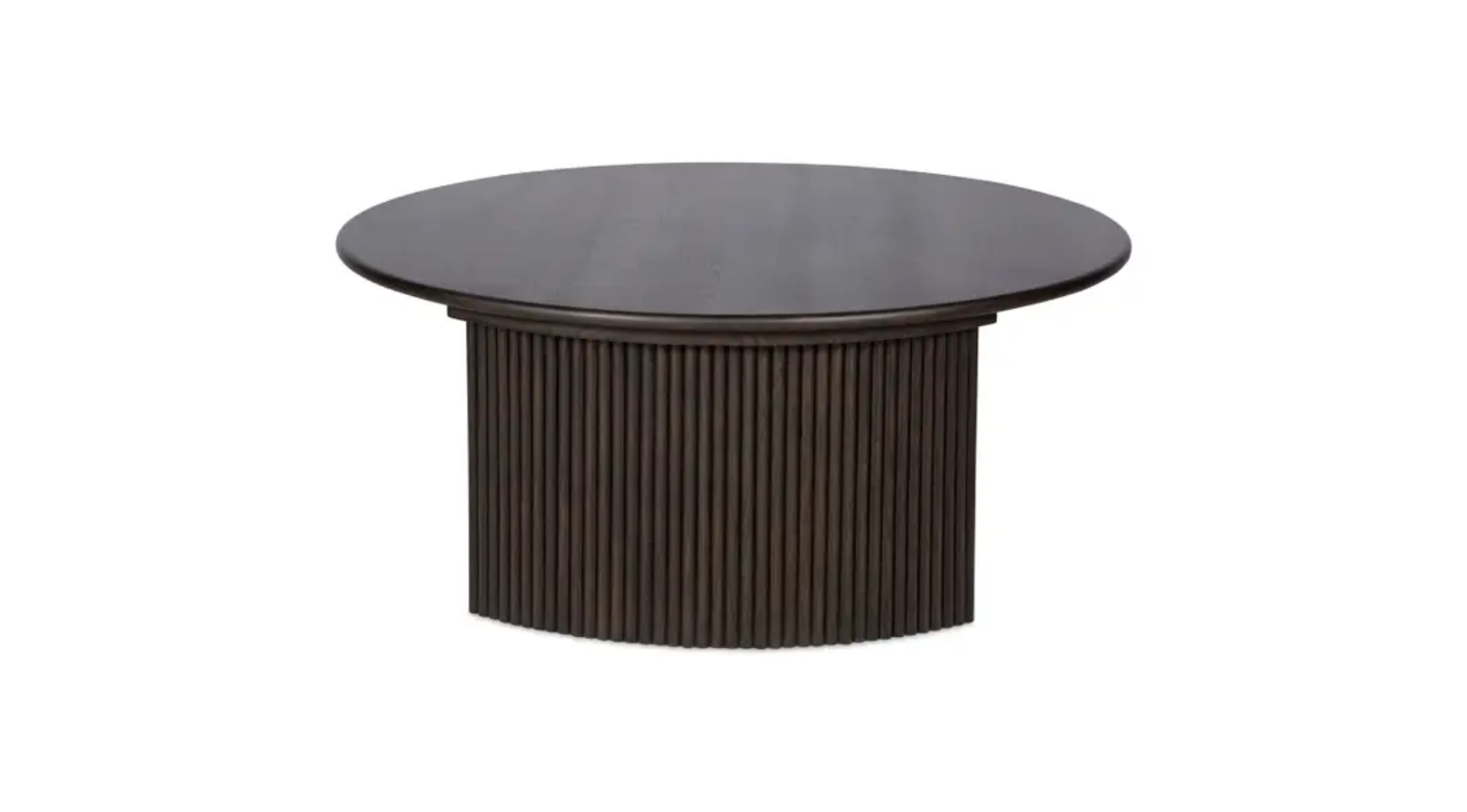 PENNY COFFEE TABLE LARGE DARK BROWN - Image 2