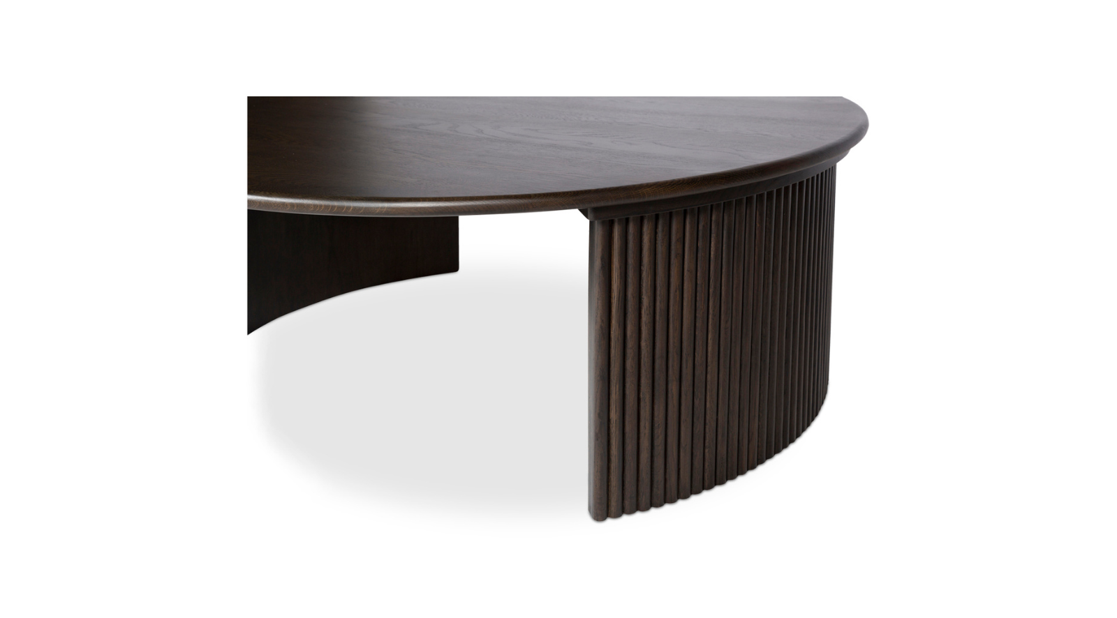 PENNY COFFEE TABLE LARGE DARK BROWN - Image 9