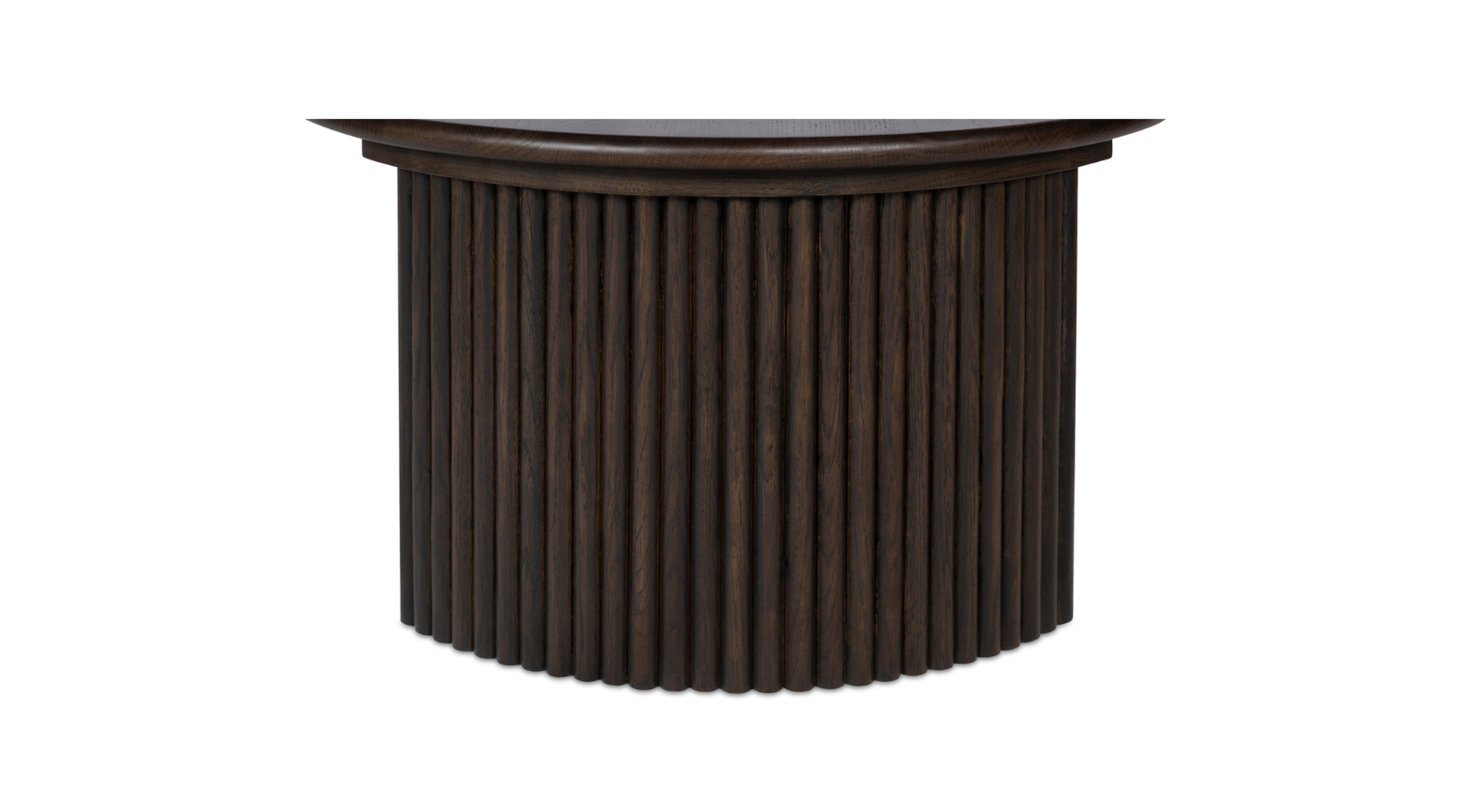 PENNY COFFEE TABLE SMALL DARK BROWN - Image 2