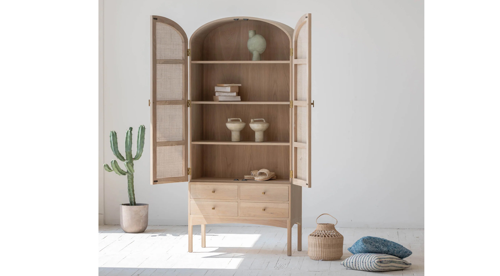 Naples Tall Cabinet - Image 5