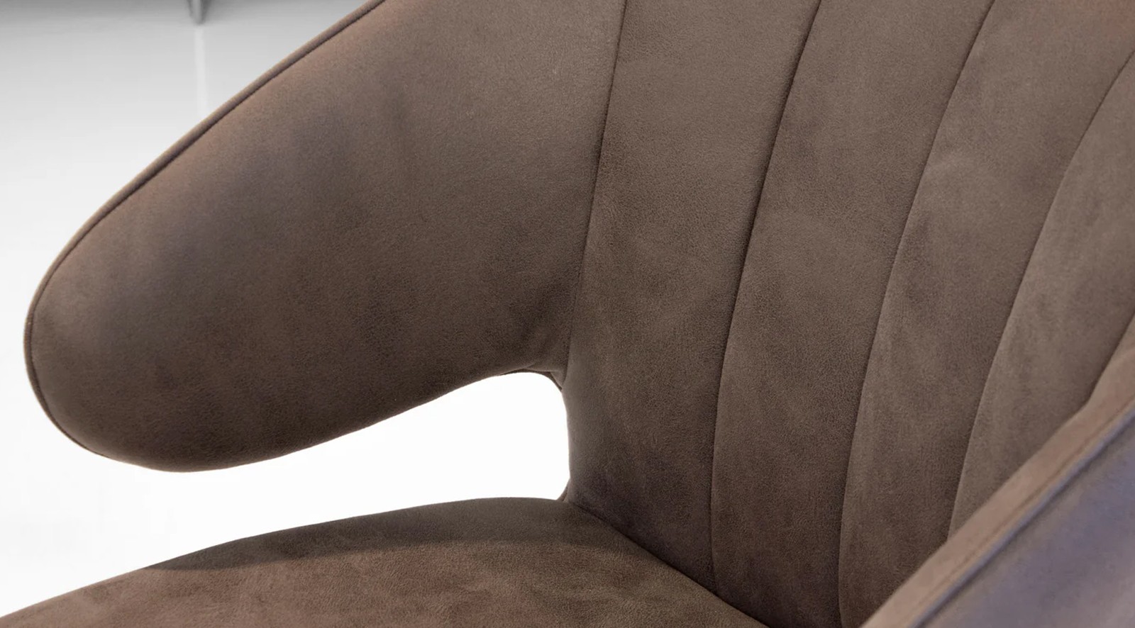 Hugo Swivel Dining Chair- Pewter - Image 5