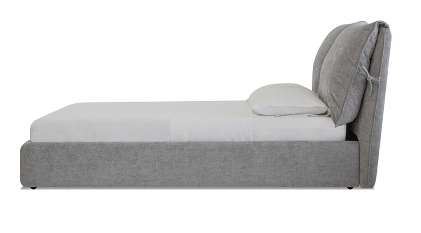 Plume Bed Heather Grey Chenille - Image 2