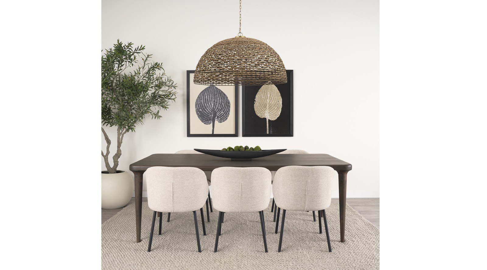 Piero Black Decroative Bowl Large - Image 9
