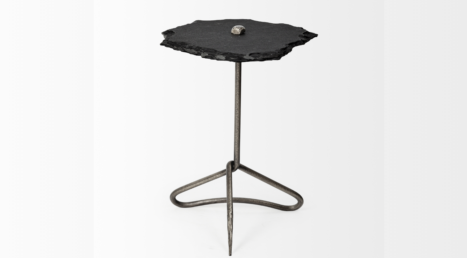 Pinera II - BLACK Accent Table - Image 3