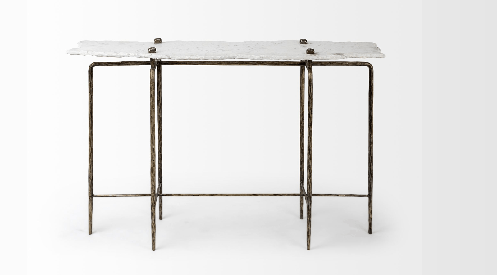 Pinera III - WHITE Console Table - Image 8