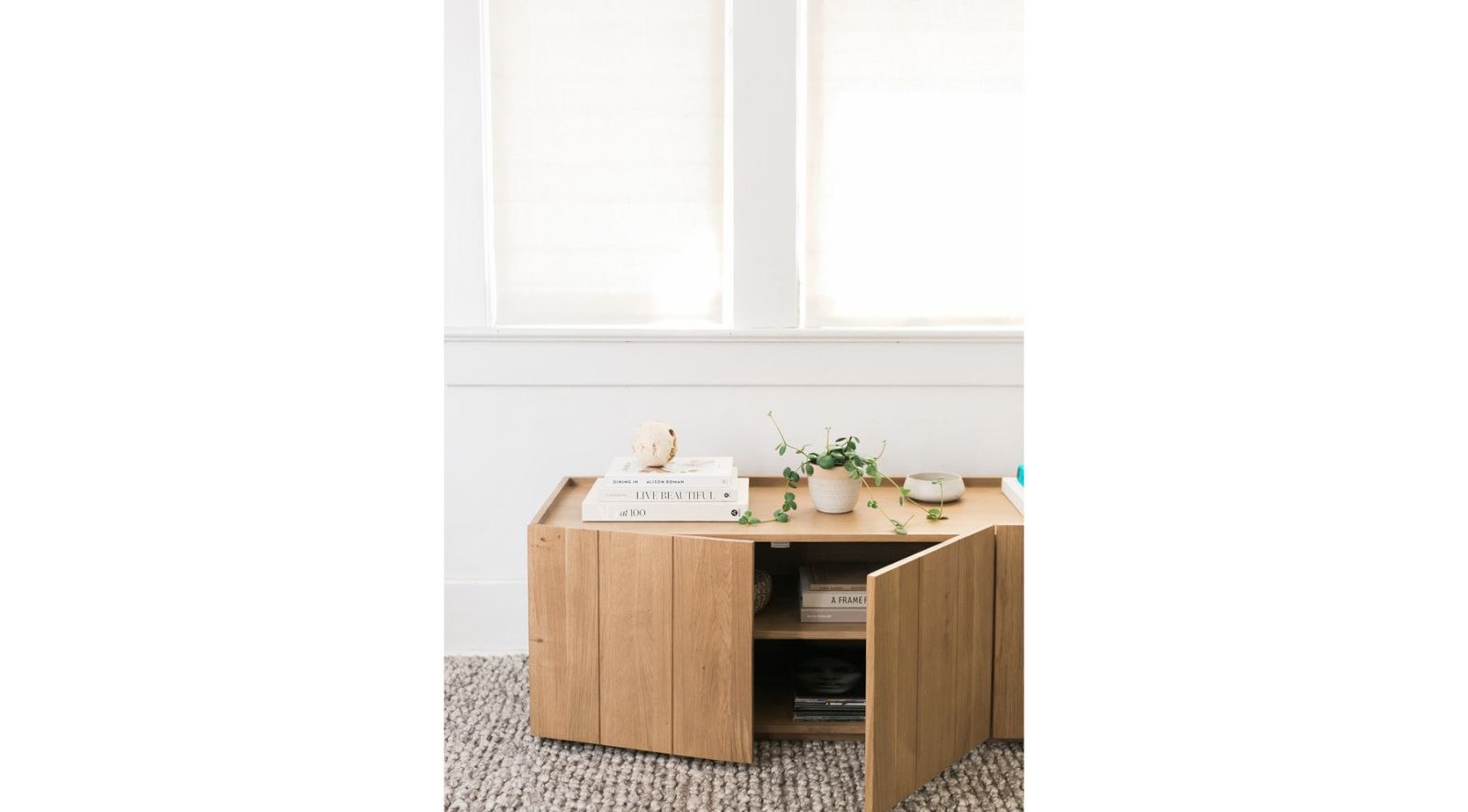 Plank Media Cabinet Natural - Image 9