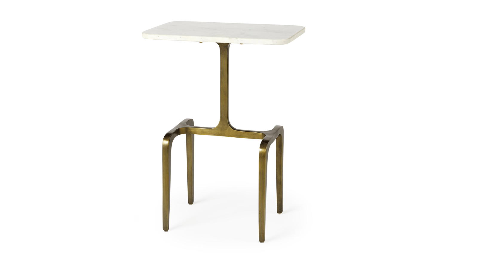 Preston - Gold Metal Accent Table