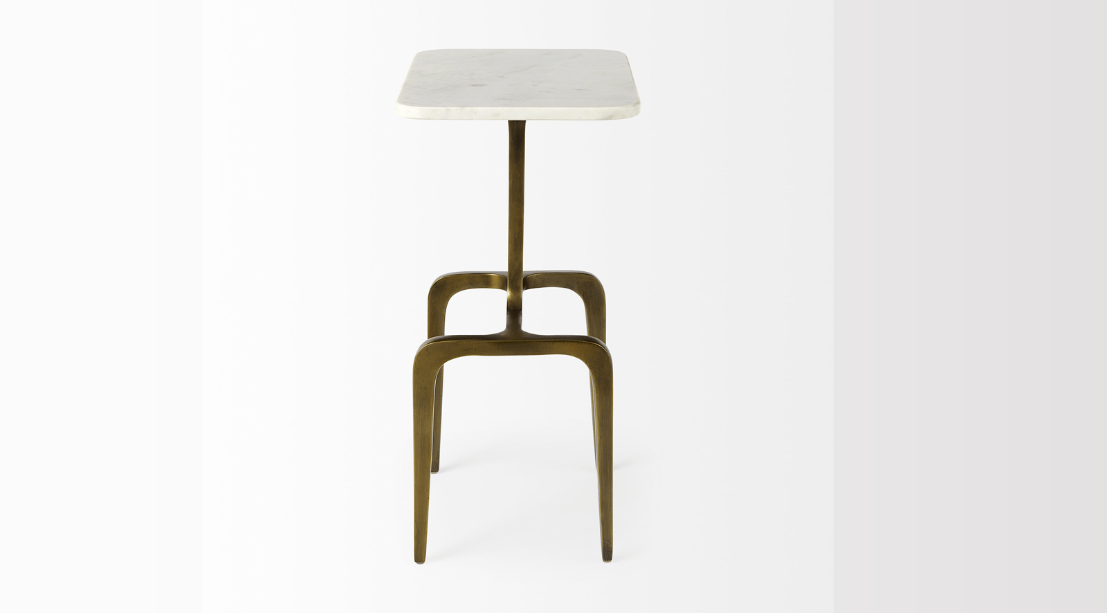Preston - Gold Metal Accent Table - Image 2