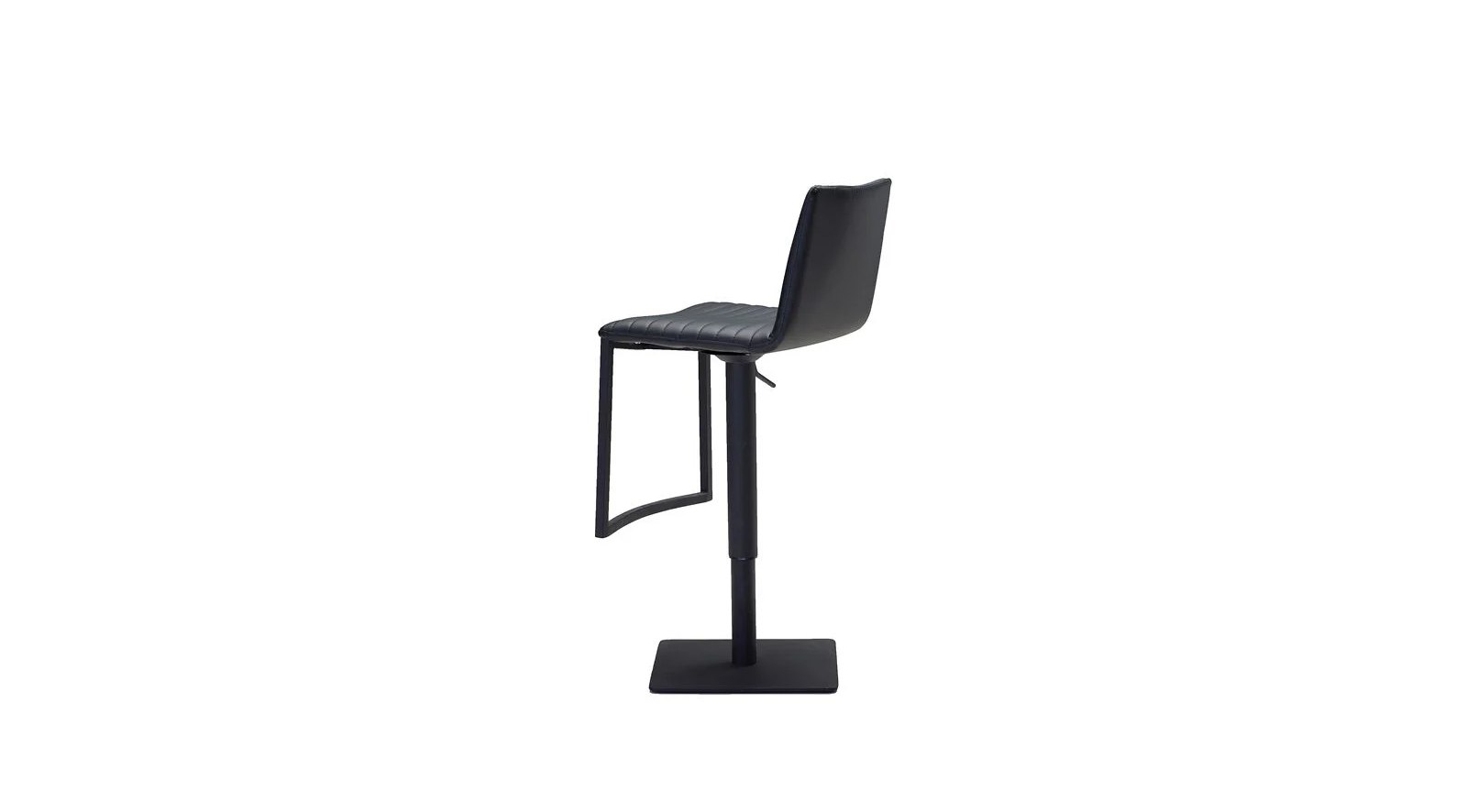 Raven Hydraulic Bar Stool Black - Image 2