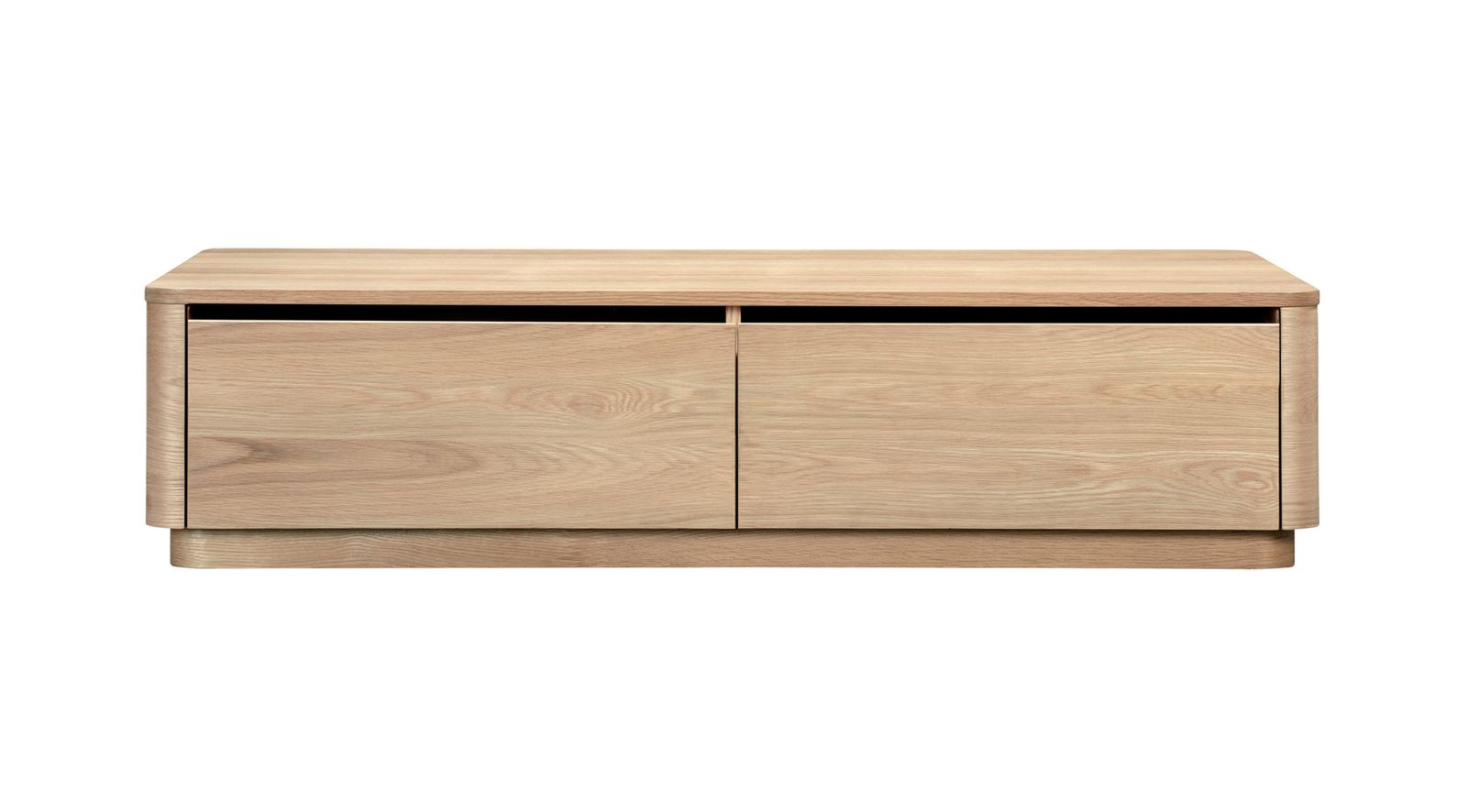 ROUND OFF COFFEE TABLE- OAK - Image 6