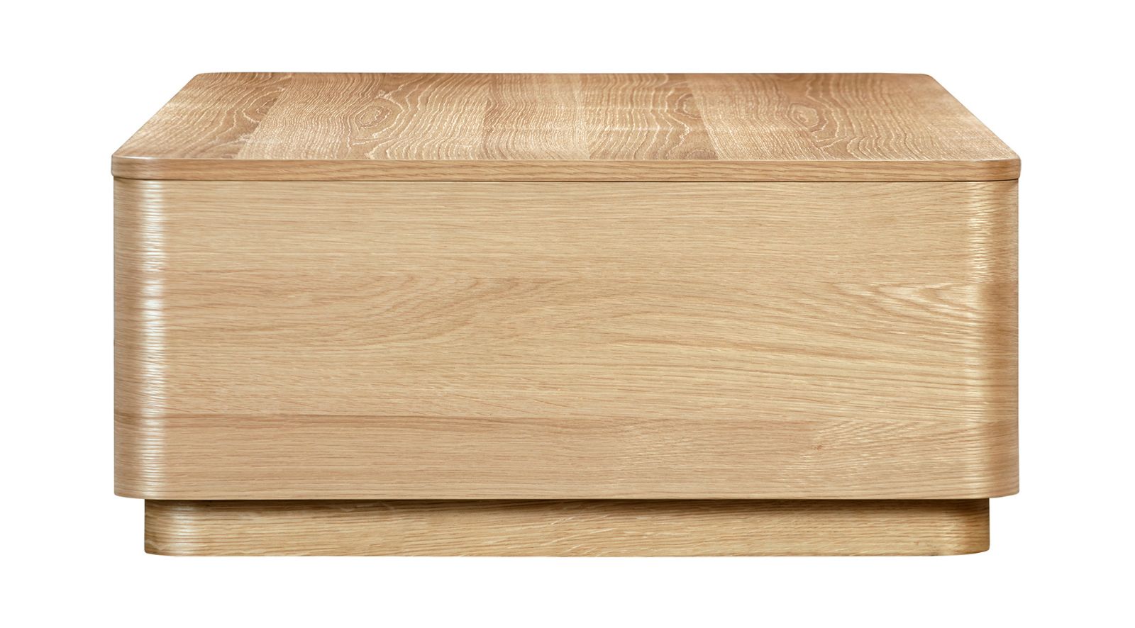 ROUND OFF COFFEE TABLE- OAK - Image 5