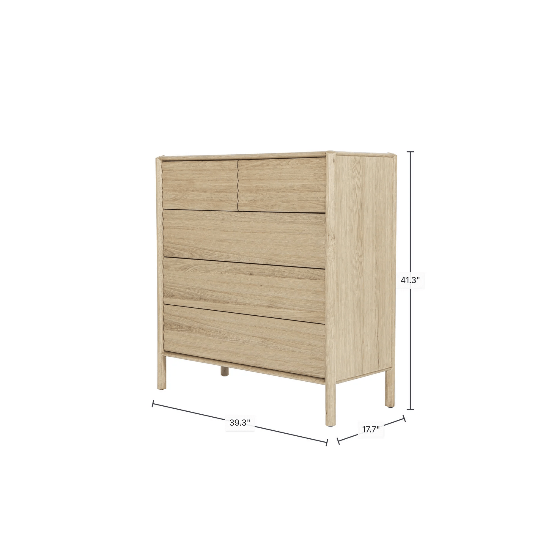 Regina 5 Drawer Chest - Image 11