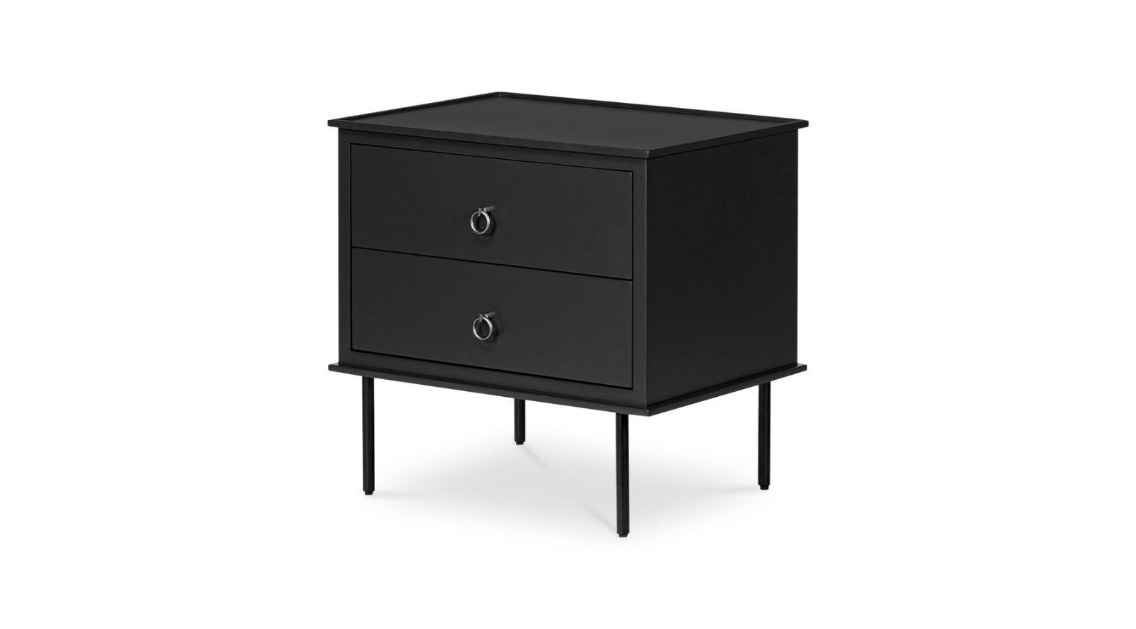 Reagan Nightstand- Black
