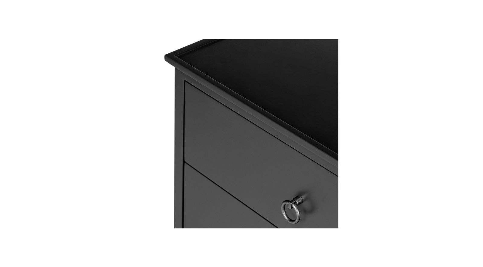 Reagan Nightstand- Black - Image 6