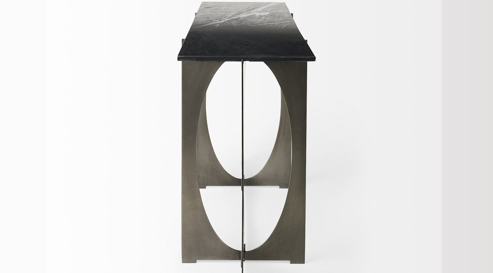 Reinhold IV Black Console Table - Image 7