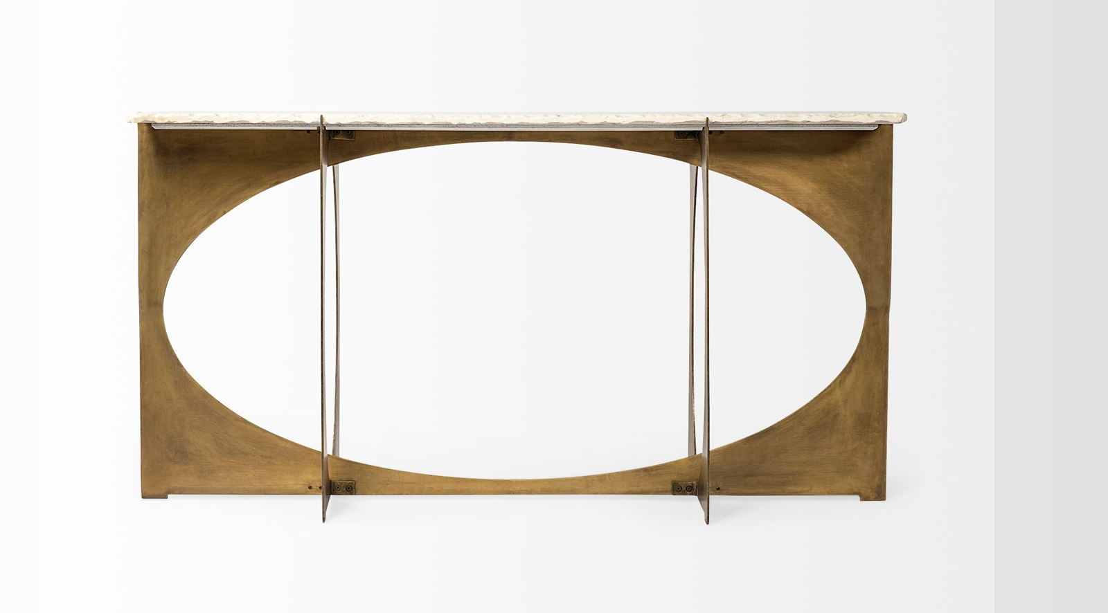 Reinhold IV White Console Table - Image 8