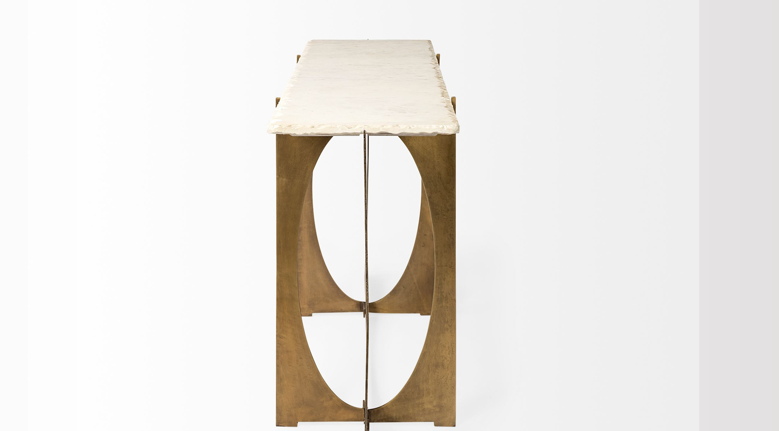 Reinhold IV White Console Table - Image 7
