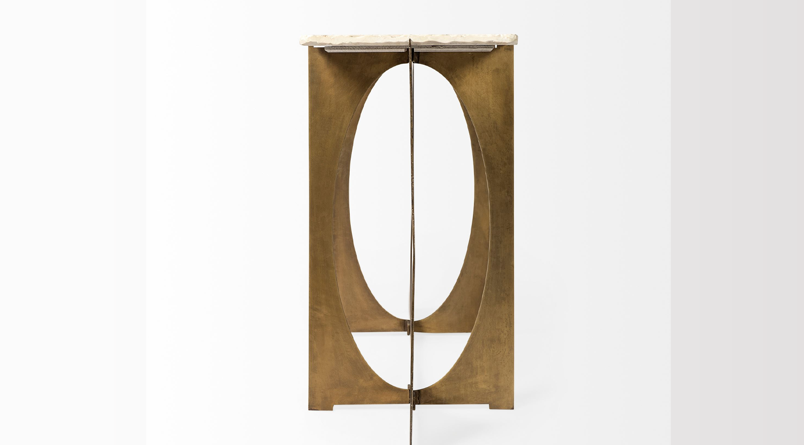 Reinhold IV White Console Table - Image 6