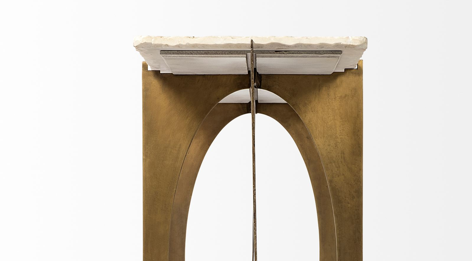 Reinhold IV White Console Table - Image 2
