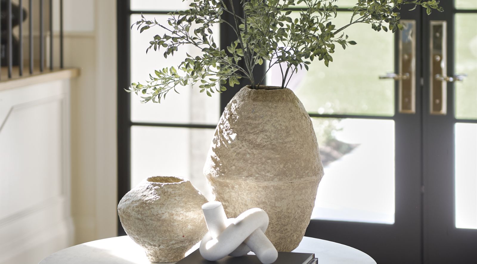 Ritu Paper Mache Pot Vase-Large - Image 11