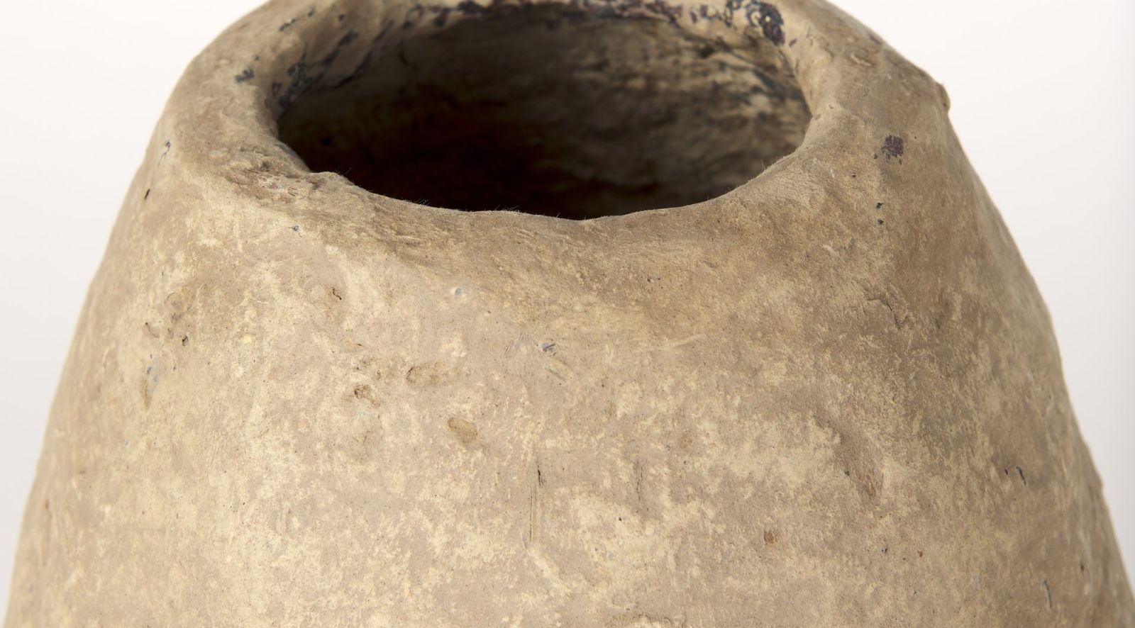 Rundal Beige Paper Mache Vase-Large - Image 4