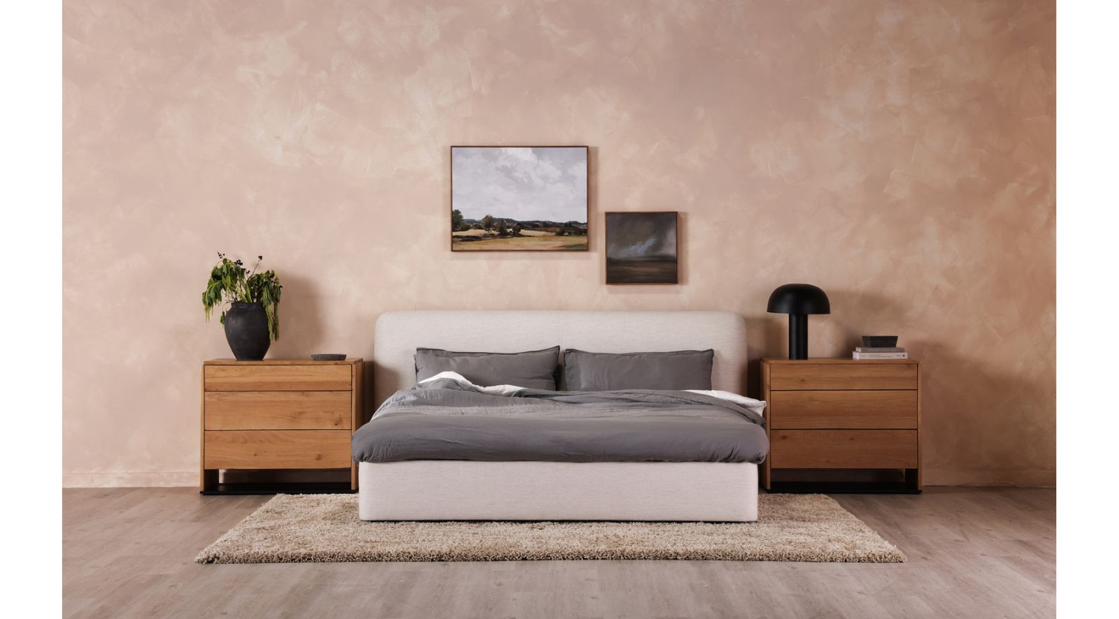 SAMARA QUEEN BED- COTTAGE LINEN - Image 2