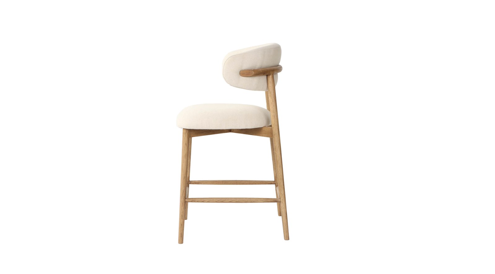 Windsor Counter Stool - Savile Flax - Image 5