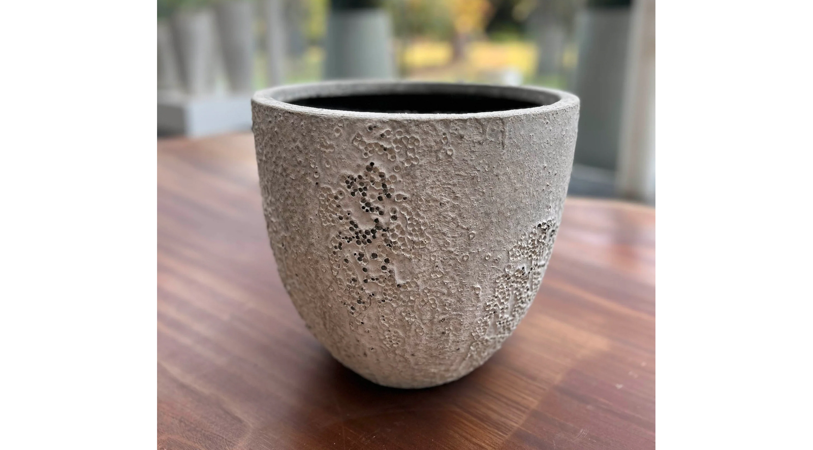 Uxmal Small Pot - Antique White - Image 2